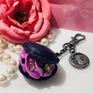 Q-pot Yokohama Macaron Bag Charm, Keychain Made in Japan (USA SELLER)